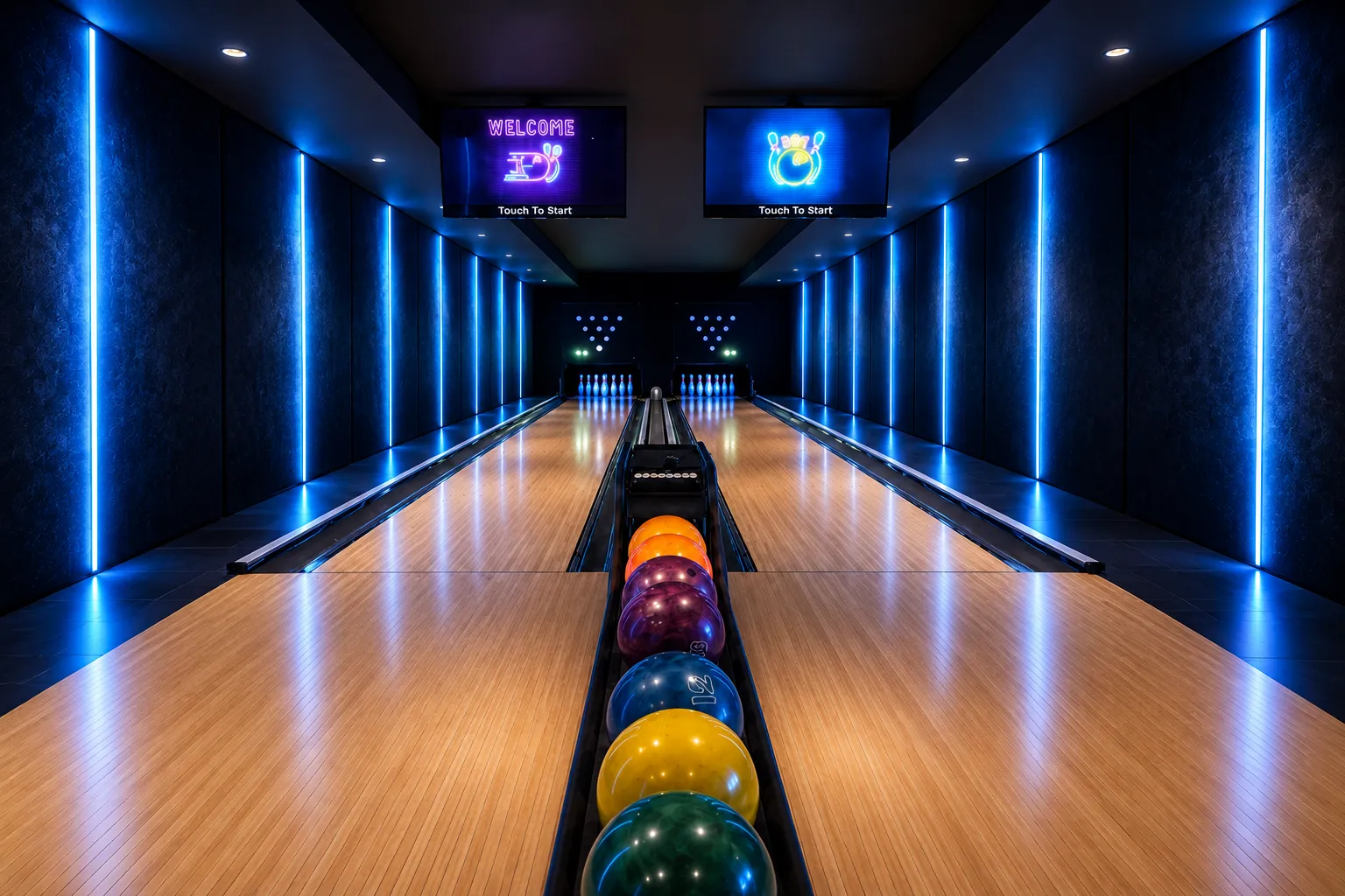 Bespoke bowling alley designed by Kegel Sport
